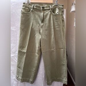 a.n.a  Wide-leg Cropped High Rise Pants